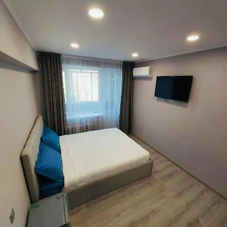 Светлые Апартаменты Афины Almaty Exterior photo